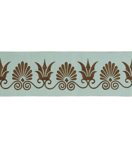 Anthemion Border Ocean/Brown Large