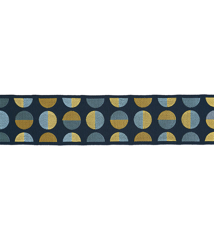 Jonas Navy Border Trim