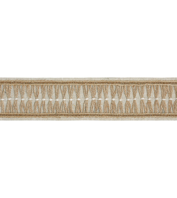 Sanders Natural Border Trim