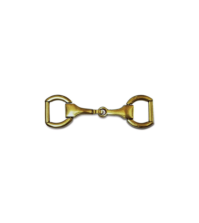HIMMEL BRUSHED BRASS BUCKLE