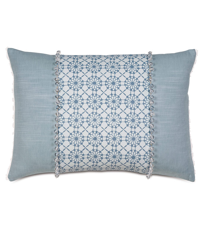 Penelope Beaded Decorative Pillow