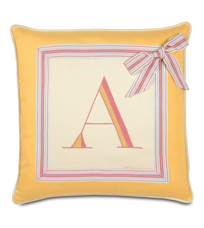 Eli Ivory/Yellow Hp Monogram