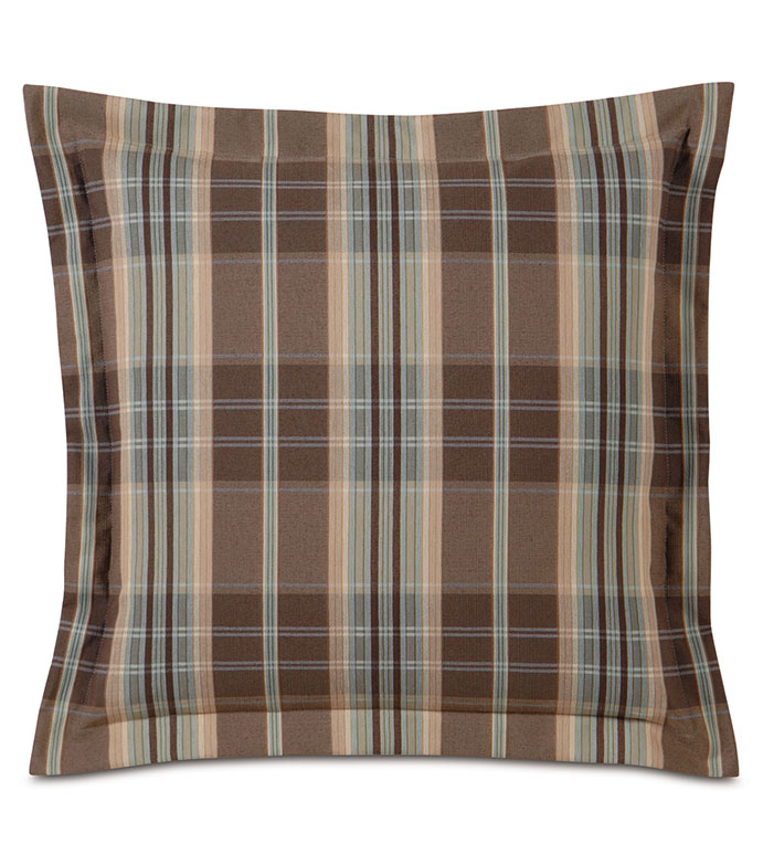 Powell Plaid Decorative Pillow