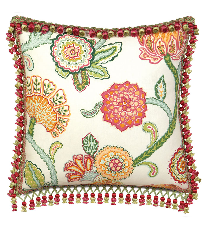 Portia With Tassel Trim