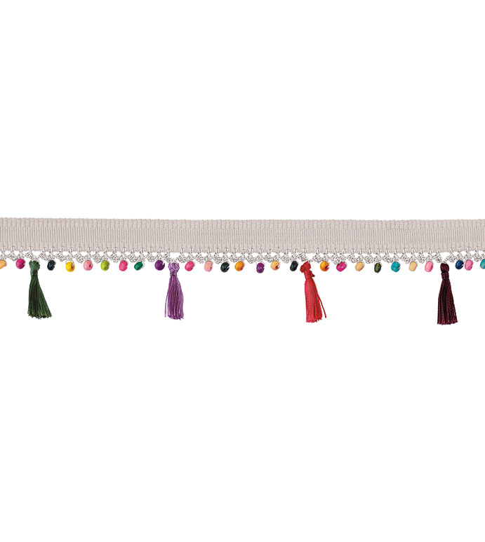 Padma Prismatic Tassel Trim