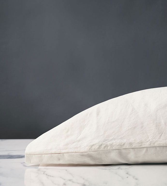 Shiloh Linen Pillowcase in Shell