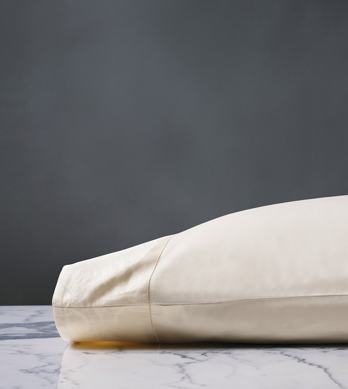 Ornato Ecru Pillowcase