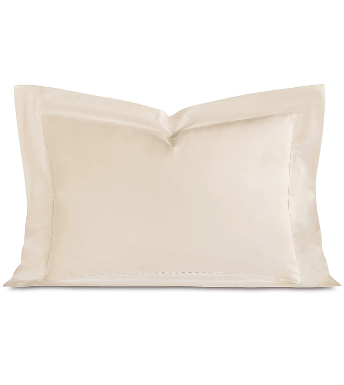 Roma Luxe Ecru Queen Sham