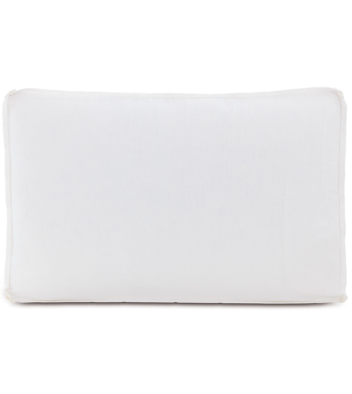 Leonara White Queen Sham