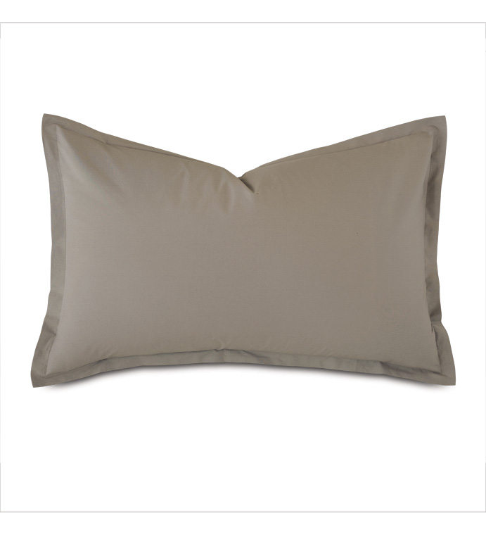 Vail Percale Queen Sham In Fawn