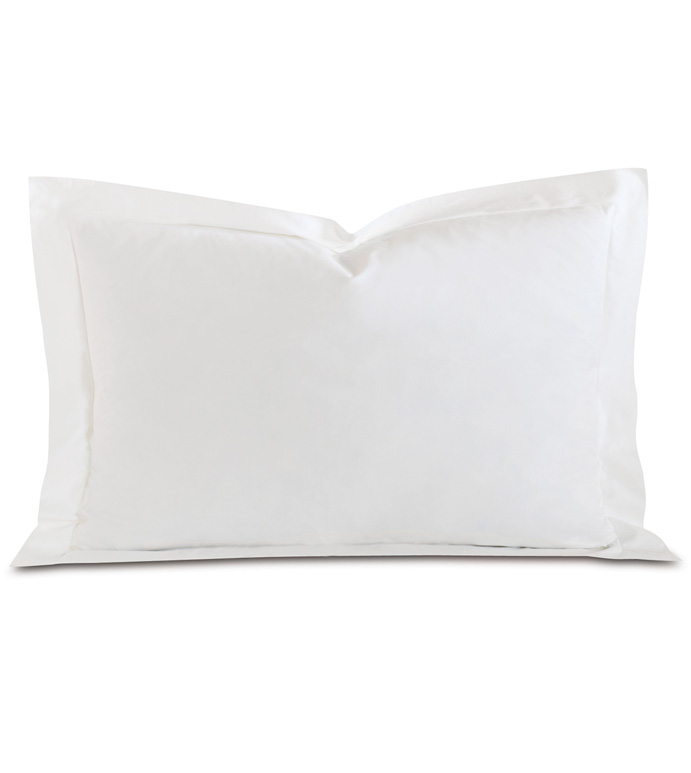 Fresco Luxe White Queen Sham