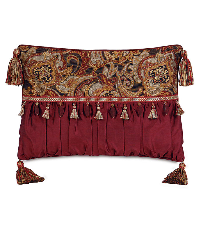 Raquel Ruby With Ruched Edris Cranberry