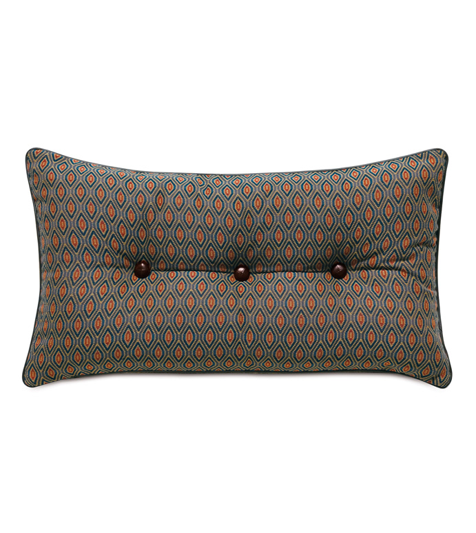 Rudy Button Tufted Accent Pillow