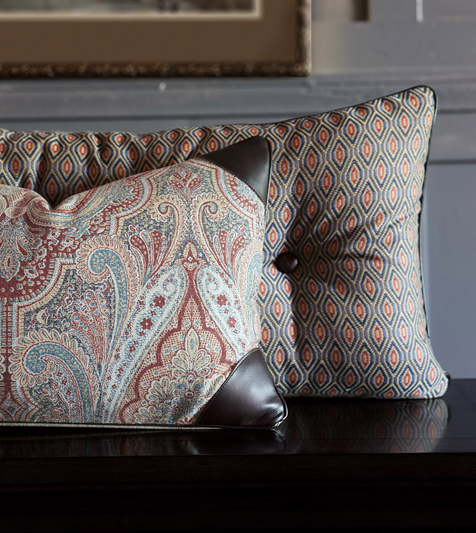 Custom 2024 Paisley Accent Pillows (2)