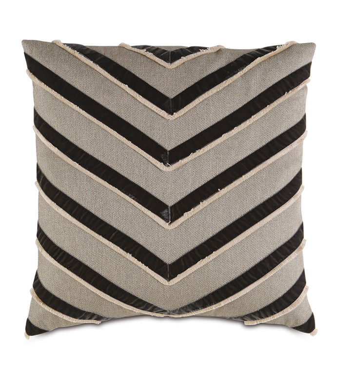 Reign Chevron Decorative Pillow