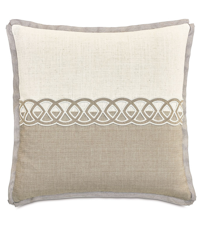 ROSECLIFF COLORBLOCK DECORATIVE PILLOW