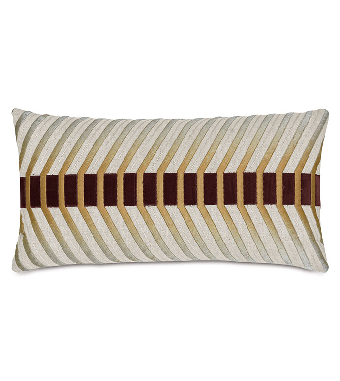 Rufus Striped Decorative Pillow