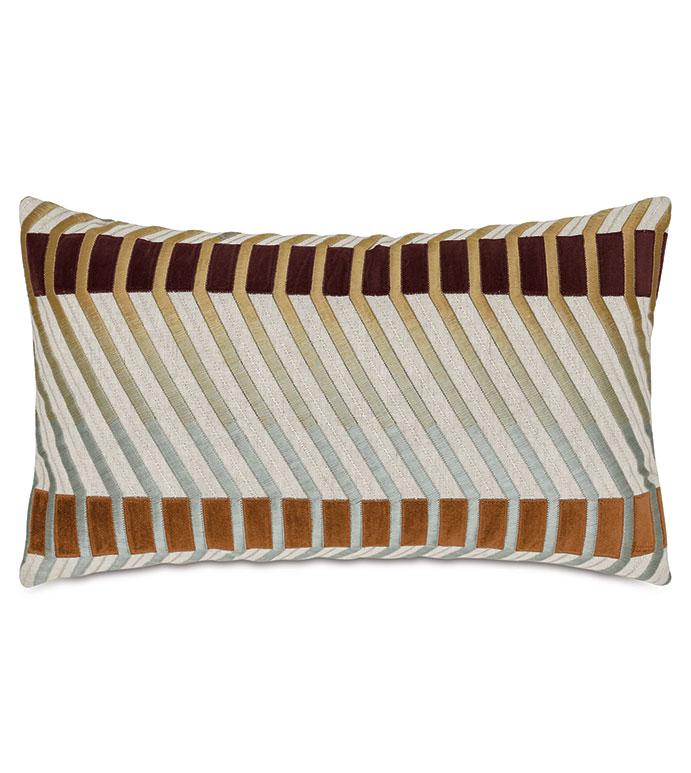 Rufus Striped Decorative Pillow