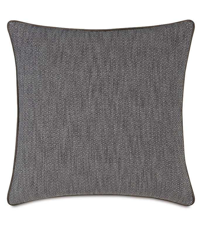 RIVER HERRINGBONE DECORATIVE PILLOW