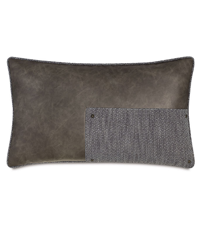 RIVER COLORBLOCK DECORATIVE PILLOW