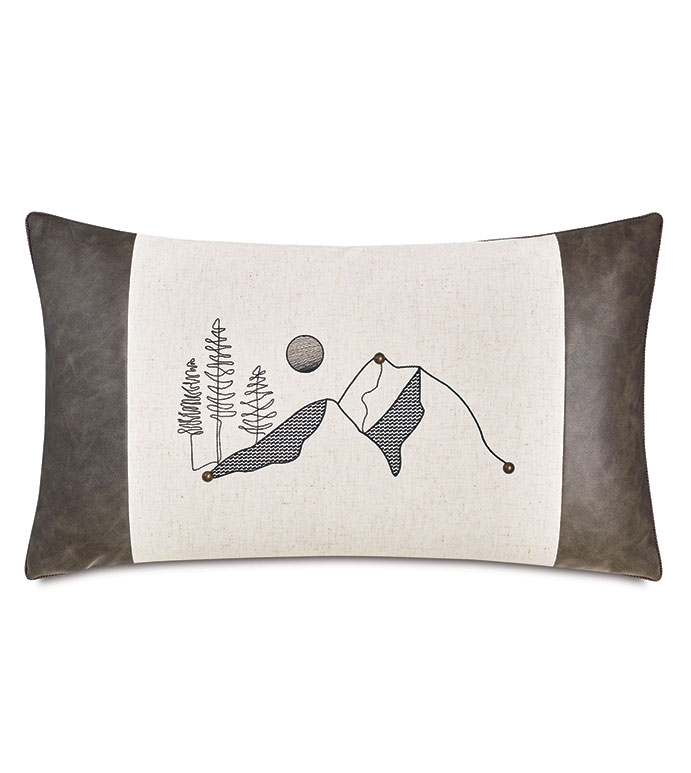RIVER MOUNTAIN DECORATIVE PILLOW