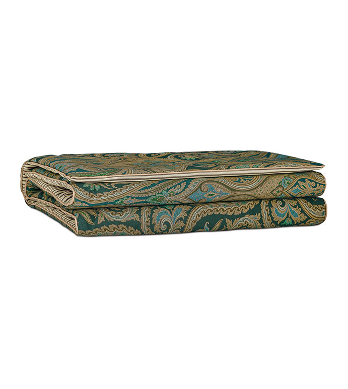 LORENZO PAISLEY BED SCARF