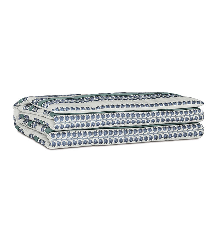 HIGHCLERE EMBROIDERED BED SCARF