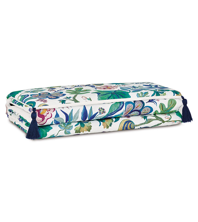 BOCA RATON JACOBEAN BED SCARF