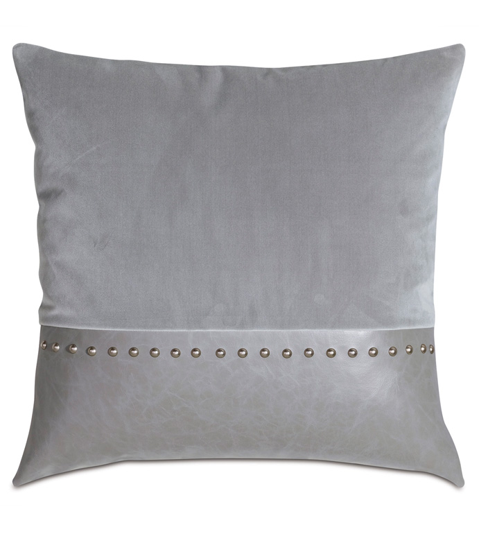 Safford Nailhead Decorative Pillow