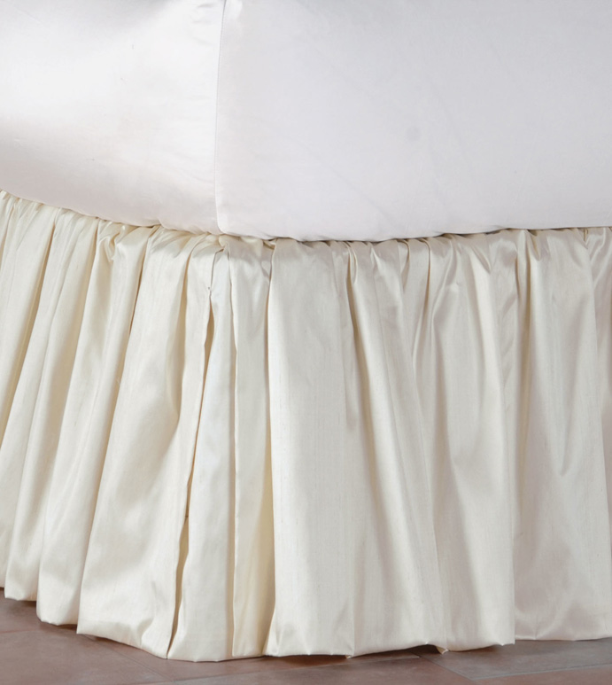 Serico Ivory Skirt  Ruffled