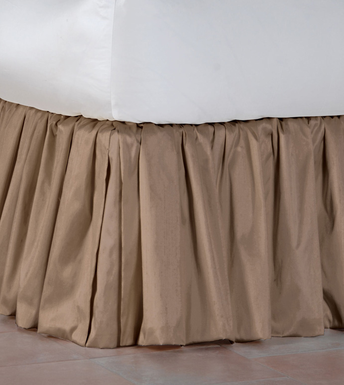 Serico Taupe Skirt Ruffled