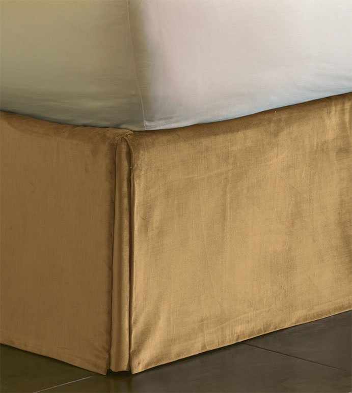 Lucerne Gold Skirt Pleated