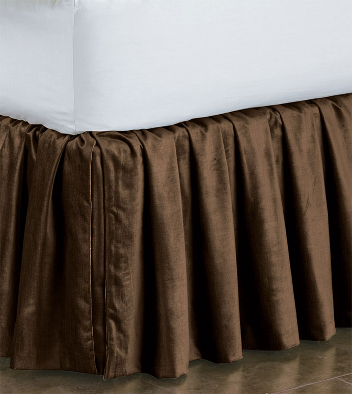 Lucerne Mocha Skirt Ruffled