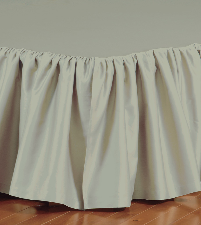 Fresco Classic Aloe Ruffled Bed Skirt