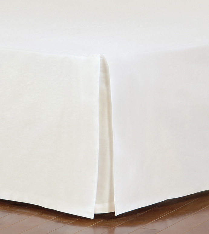 Fresco Classic Ivory Straight Bed Skirt