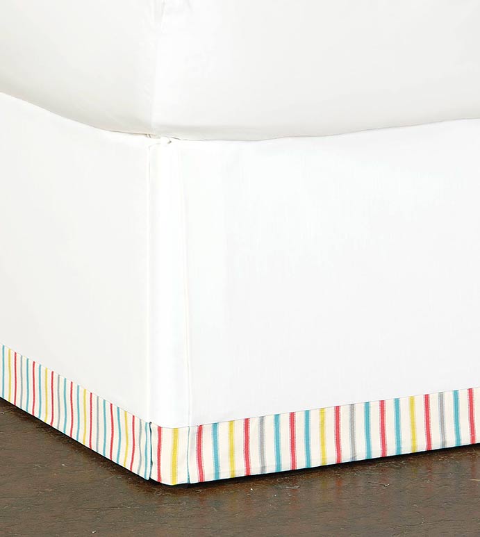 Baldwin White Bed Skirt