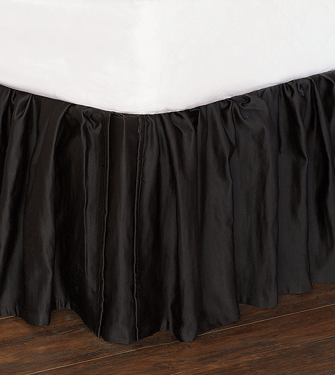 Witcoff Black Bed Skirt