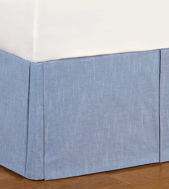 Duvall Denim Bed Skirt