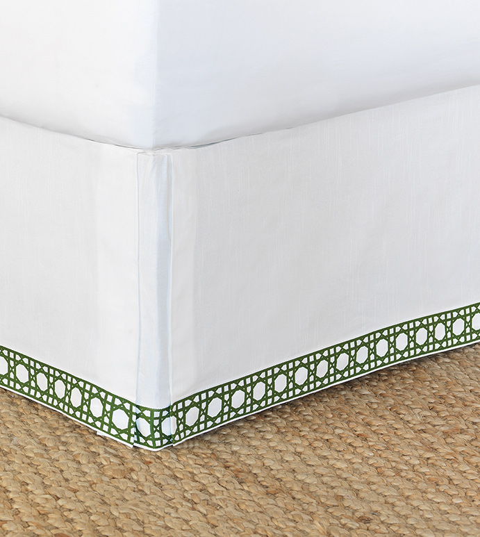 Baldwin White Bed Skirt