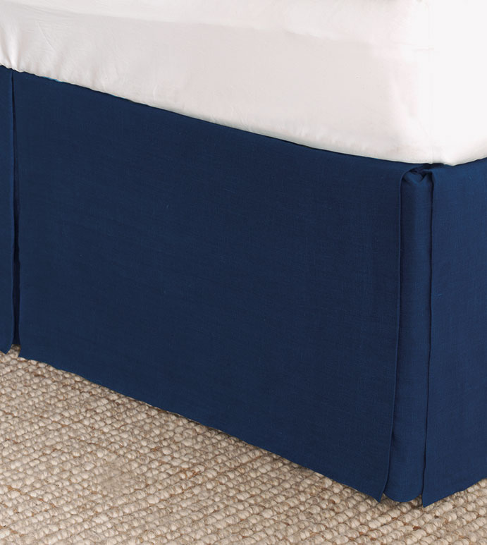 Resort Indigo Bed Skirt