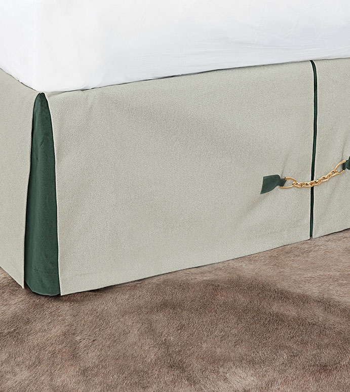 Steeplechaser Buckle Bed Skirt