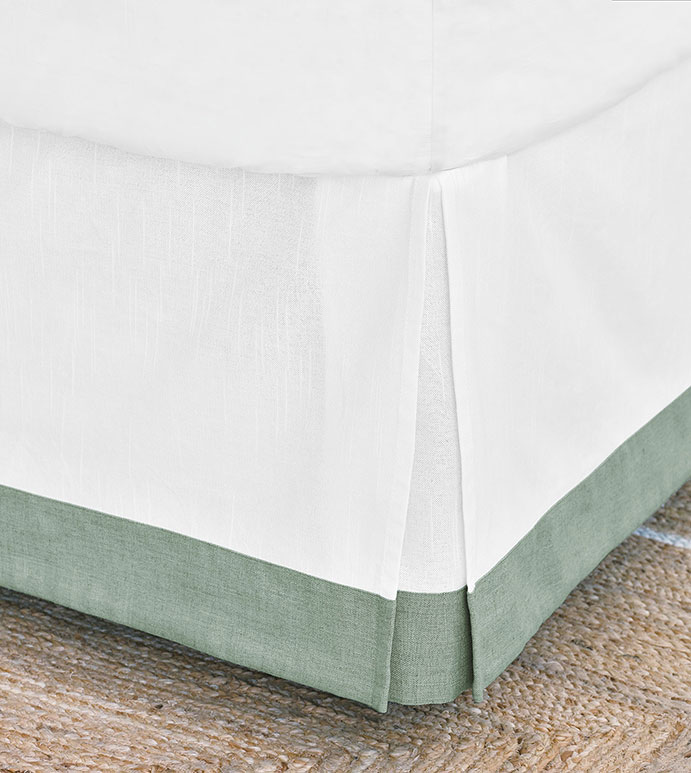 Casa Guava Colorblock Bed Skirt