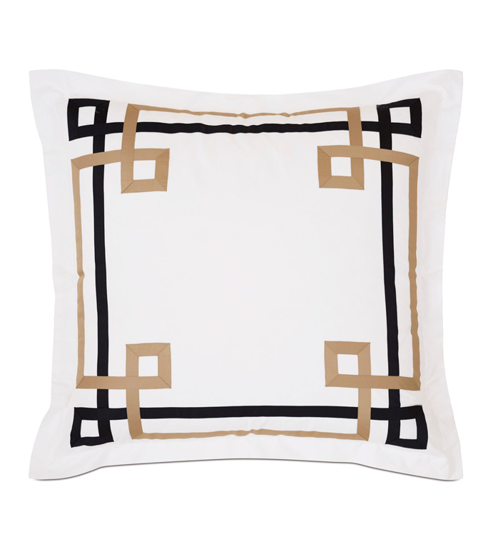 Sloane Geometric Euro Sham