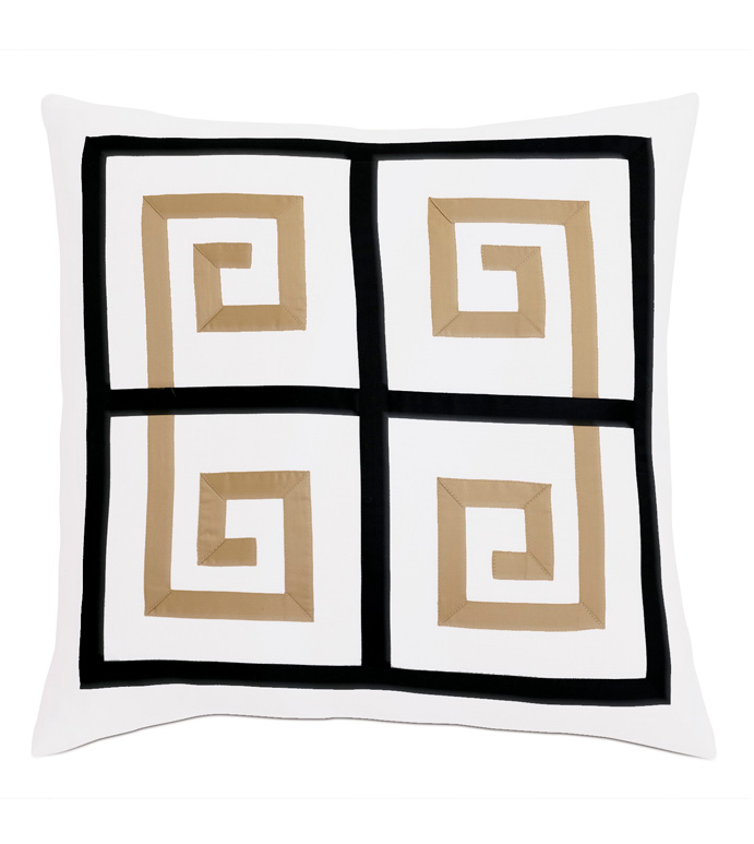 Sloane Greek Key Decorative Pillow