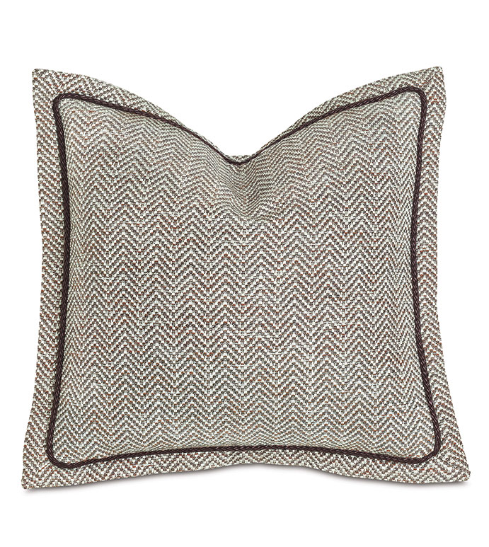 Steeplechaser Textured Decorative Pillow