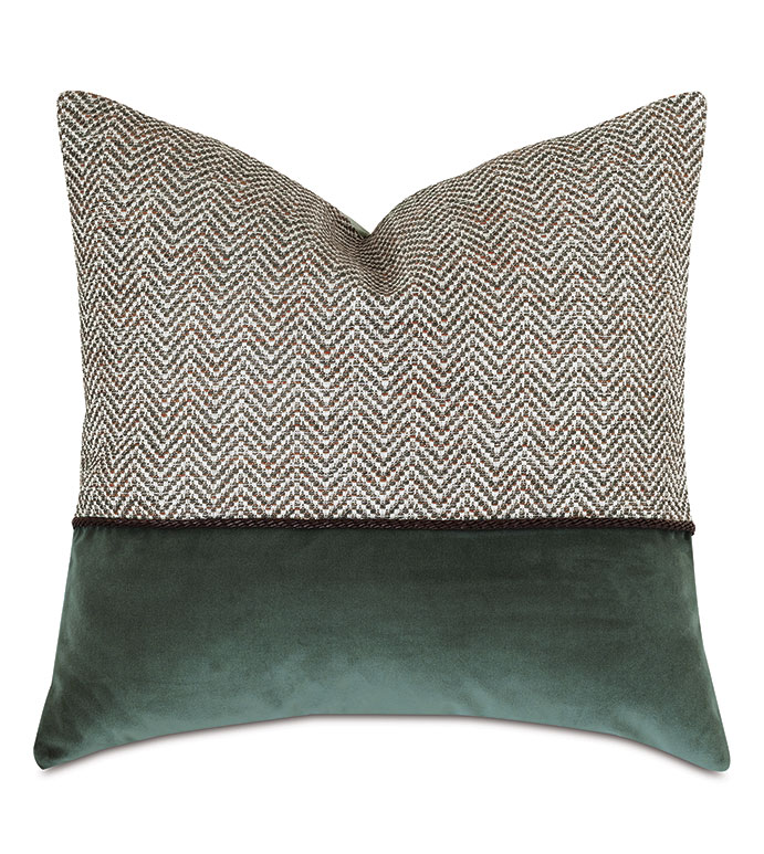 Steeplechaser Colorblock Decorative Pillow