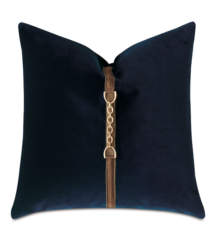 Steeplechaser Vertical Buckle Decorative Pillow