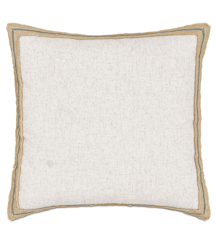 SPERRIN MITERED DECORATIVE PILLOW