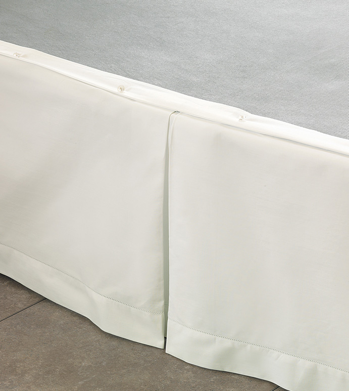 Gianna Classic Ivory Pleated Skirt Panels