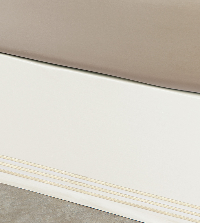 Tessa Ivory/Bisque Skirt Panels